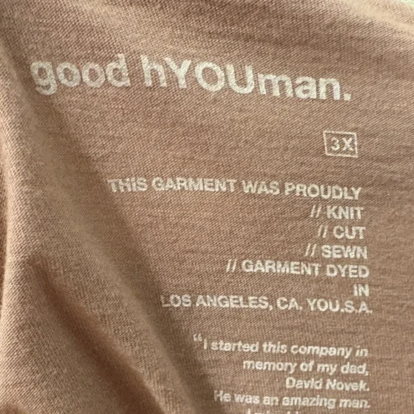 good hYOUman Pink Tee - Pets Are People Too - Picture 8 of 9
